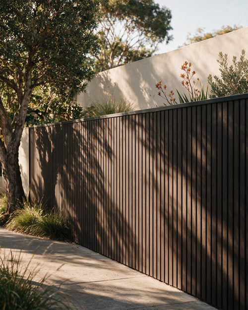Walnut WPC Exterior Slat Panel
