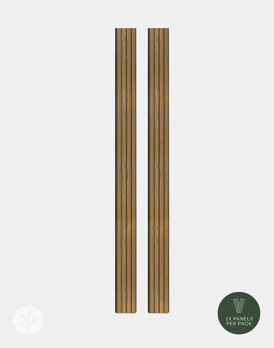 Oak WPC Exterior Slat Panel