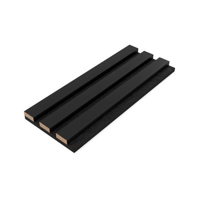 Black Acoustic Slat Sample
