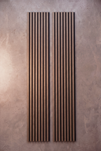 American Walnut acoustic slat wall panel
