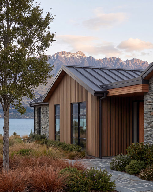 Oak WPC Exterior Slat Panel