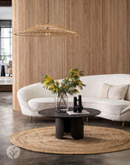 Fluted Tambour Oak Mini-Ridge Flexible Panel
