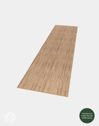Fluted Tambour Oak Mini-Ridge Flexible Panel