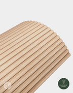 Fluted Tambour Oak Ridge Flexible Panel