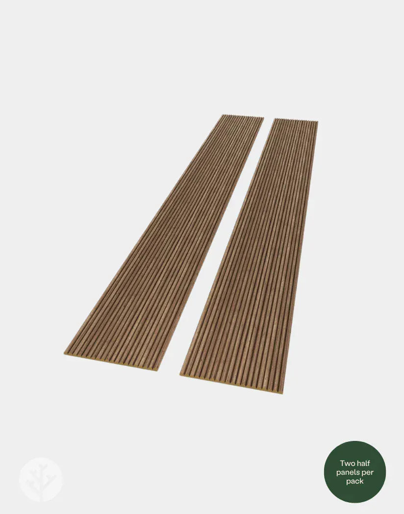 Fluted Tambour Walnut Mini-Ridge Flexible Panel