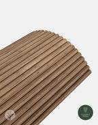Fluted Tambour Walnut Ridge Flexible Panel