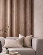 Fluted Tambour Walnut Ridge Flexible Panel