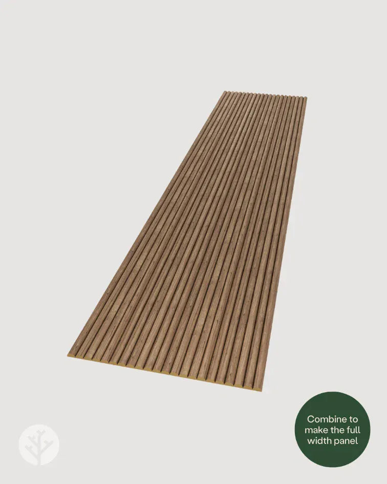 Fluted Tambour Walnut Ridge Flexible Panel