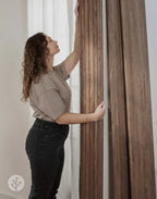 Fluted Tambour Walnut Slat Flexible Panel