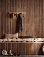 Fluted Tambour Walnut Slat Flexible Panel