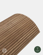 Fluted Tambour Walnut Zigzag Flexible Panel