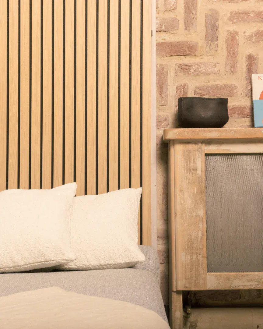 American Oak Wide Slat Panel