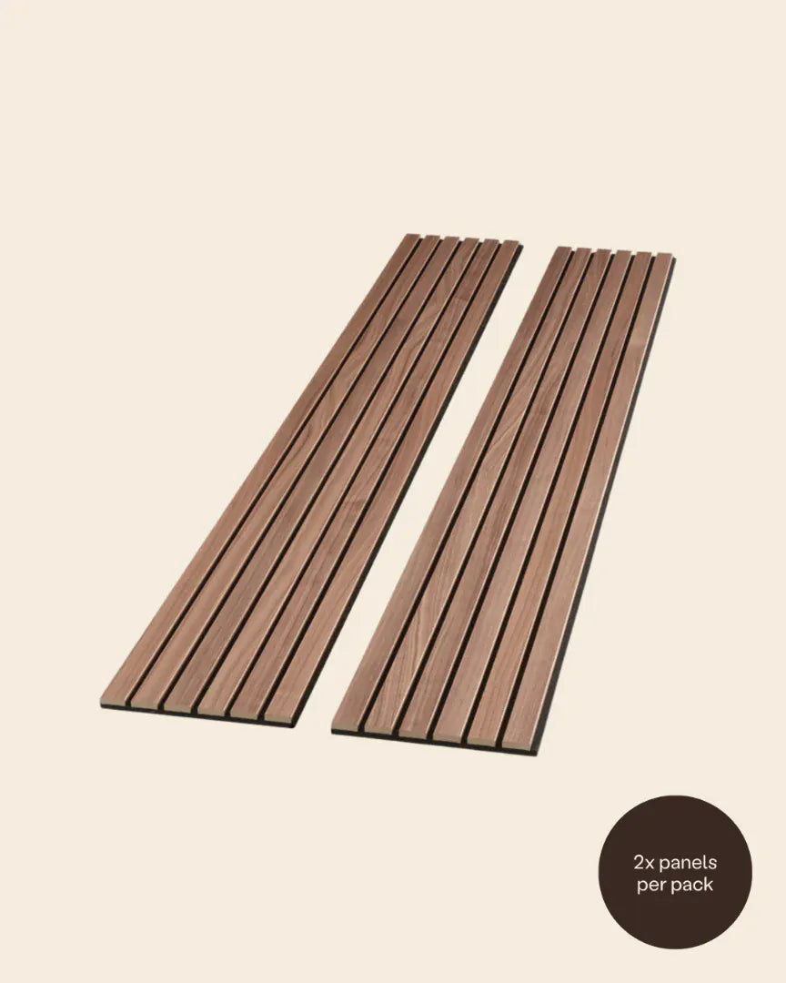 American Walnut Wide Slat Panel
