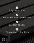 Walnut WPC Exterior Slat Panel